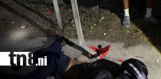 Matiguás accidente vial, motociclista fallecido, carretera Río Blanco, choque de motocicleta, tragedia en Matagalpa, tránsito Nicaragua /TN8