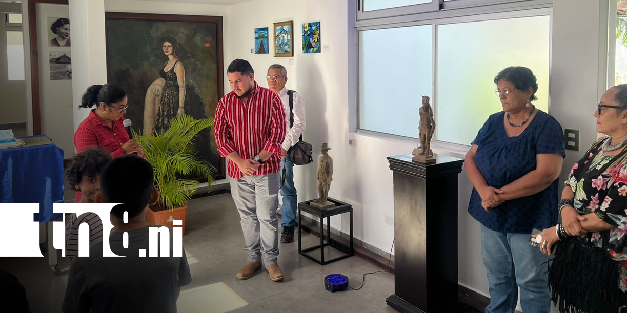 Foto: Exposición artística en Managua rinde homenaje al General Sandino/TN8