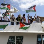 Foto: Flotilla internacional busca romper el bloqueo de Gaza pese al asedio israelí / Cortesía