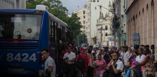 Foto: Colapsa el transporte en Cuba /cortesía
