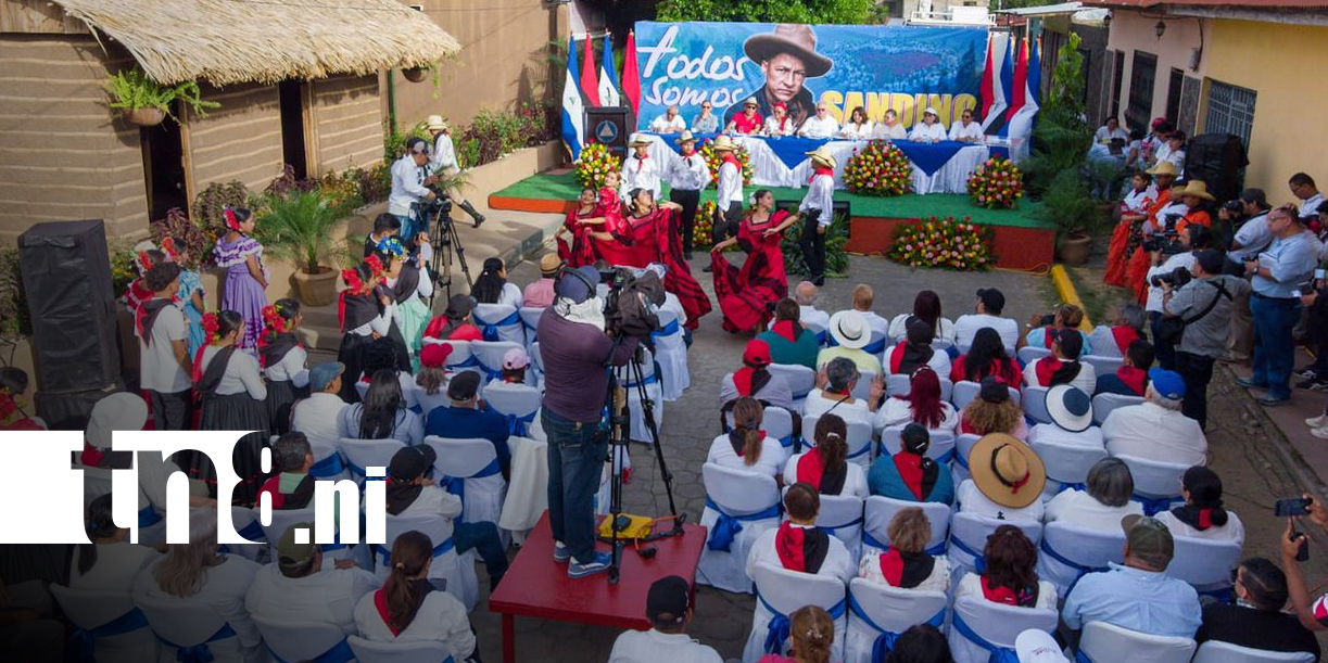 Foto: Asamblea Nacional realiza sesión especial en honor al General Sandino en Niquinohomo/TN8