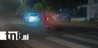 Foto: Accidente en Granada deja una mujer lesionada/TN8