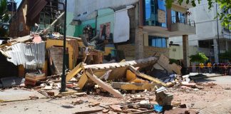 FOTO: Sismo de 6,1 sacude Perú y deja 27 heridos/Cortesía
