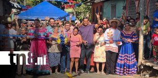 Foto: Alcaldía de Managua inaugura calles rehabilitadas en Villa Venezuela/TN8