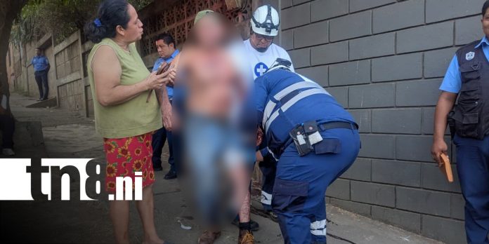 1 Foto: Violenta riña en Managua deja a adulto mayor herido de dos estocadas/TN8