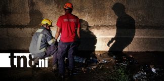 Foto: Bomberos atienden rescate y accidente de tránsito en Managua/TN8