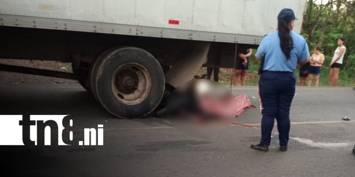 Foto: Motociclista muere en accidente en Chontales /TN8