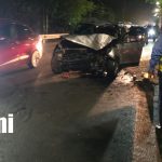 Foto: Dos accidentes de tránsito dejan motociclistas lesionados en Managua/TN8