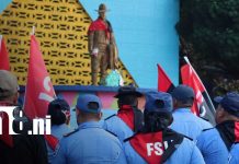 Siuna celebra con masiva caravana el Día de la Dignidad Nacional Foto: Siuna conmemora el Día de la Dignidad Nacional/TN8
