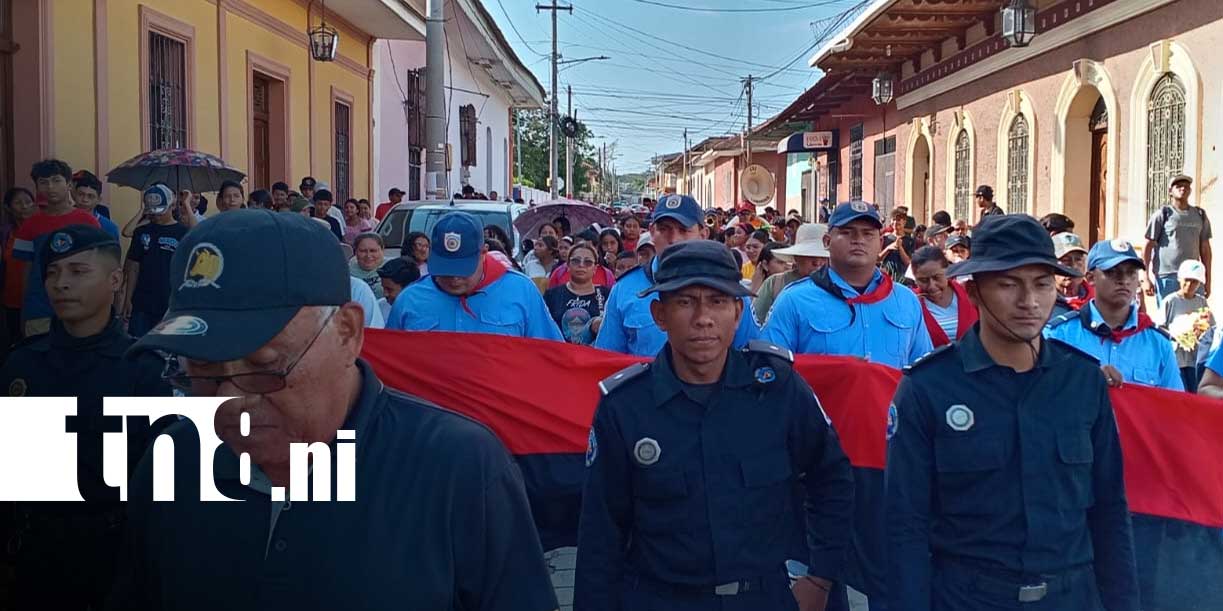 Foto: Nandaime conmemora Día de la Dignidad Nacional/TN8