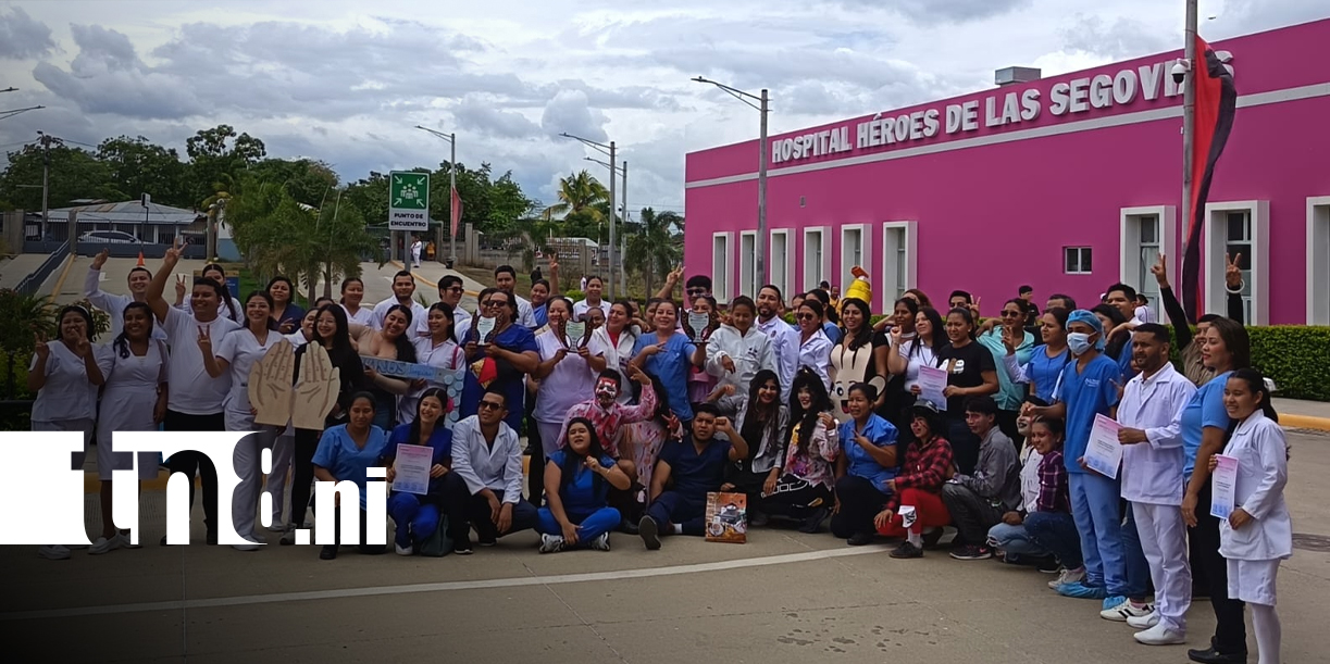 Foto:Hospital Héroes de las Segovias impulsa campaña que salva vidas/TN8