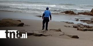 Foto: Realizan intensa búsqueda de extranjero desaparecido en playa Guasacate en Tola, Rivas/TN8