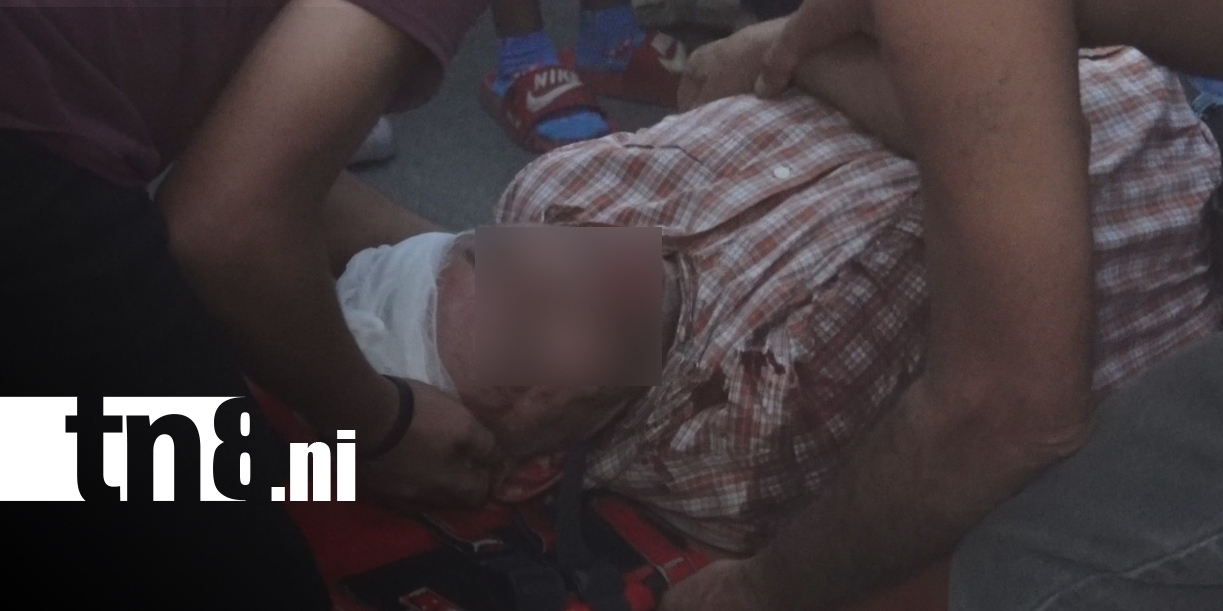 Foto: Gritos, sangre y desesperación: hombre lucha por su vida tras brutal accidente en Estelí/TN8