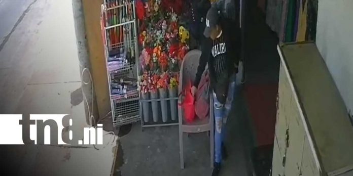Foto: Robo en tienda de Managua/TN8 Foto: Robo en tienda de Managua/TN8