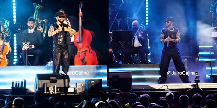 Foto: Yandel puso a temblar Managua con un espectáculo sin precedentes /Cortesía Foto: Yandel puso a temblar Managua con un espectáculo sin precedentes /Cortesía