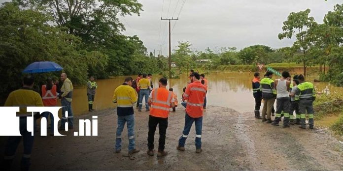 Foto:Fuertes lluvias desbordan ríos Susún y Okomwas en el Caribe Norte/TN8