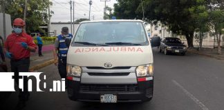 Foto: Hombre termina herido luego de ser impactado por un vehículo en Managua/TN8