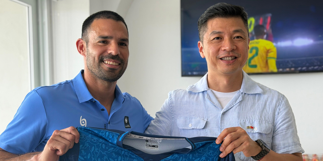 Foto: Embajador de China visita Liga Primera y destaca avances del fútbol nicaragüense/Cortesía
