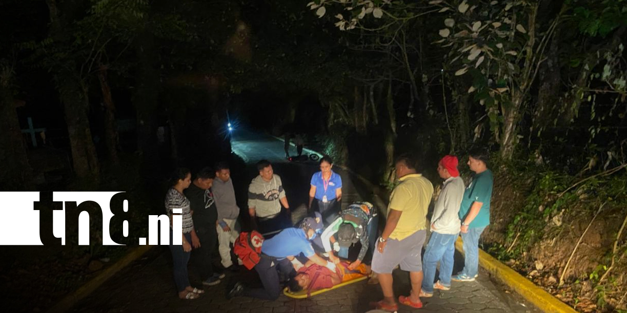 Foto: Motociclista grave tras accidente en Río Blanco/TN8