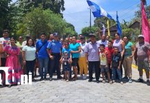 ¡Un regalo para Mamá! Entregan nueva calle a familias de la Isla de Ometepe Foto: Nueva calle adoquinada como homenaje a las madres en Ometepe /TN8