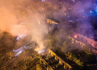 Foto: Devastadora explosión en Liuyang, China deja 26 fallecidos /Cortesía