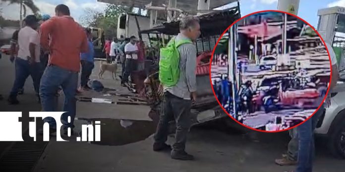 1 Foto: Impactante choque en Tipitapa / TN8