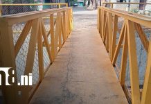 Puente peatonal transforma la movilidad en el Distrito 6 de Managua Foto: Más seguridad y conectividad con el nuevo puente en barrios en Managua/TN8