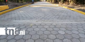 Foto: “Era un fangal”: celebran nuevo adoquinado en San Marcos - Fátima /TN8