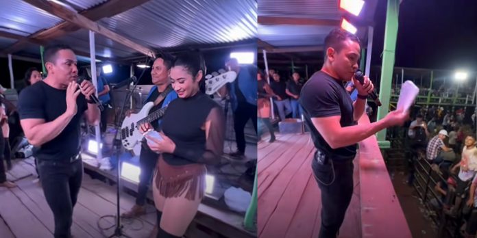 Foto: Fan de Masatepe sorprende a “La Chinita” con 20 mil córdobas /Cortesía