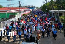 Costa Caribe rinde homenaje a Sandino con caminata cargada de historia y unidad Foto: Patriótica caminata en Bilwi recuerda la lucha de Sandino /TN8