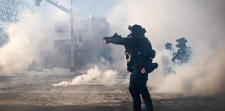 Foto: Intensas protestas en EE.UU. contra el ICE /Cortesía