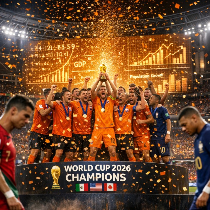 Foto: Países Bajos sería campeón del Mundial 2026, según modelo matemático 