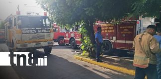 Foto: Incendio en vivienda de dos plantas deja pérdidas materiales en Granada/TN8