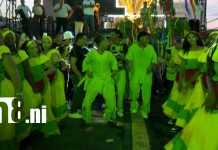 Colonia Primero de Mayo celebra su 54 aniversario con gran fiesta popular en Managua Foto: Colonia Primero de Mayo celebra su 54 aniversario con gran fiesta popular en Managua/TN8