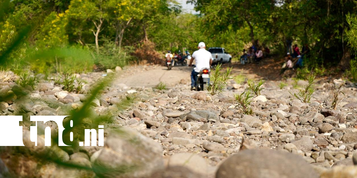 Foto: Inicia la construcción del puente colgante en Somoto /TN8