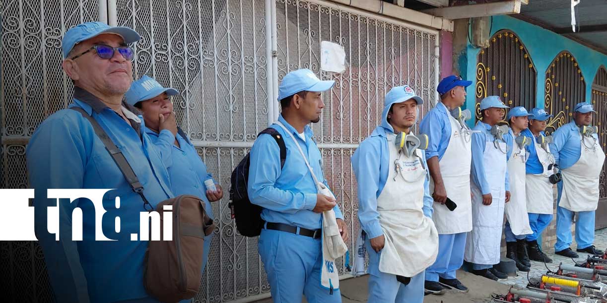 Foto: MINSA intensifica lucha antiepidémica ante la llegada del invierno en Managua/TN8