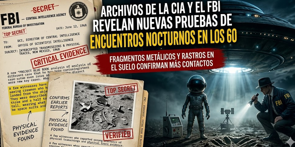 Foto: FBI revela supuesto encuentro extraterrestre con seres de 1.20 metros/Cortesía