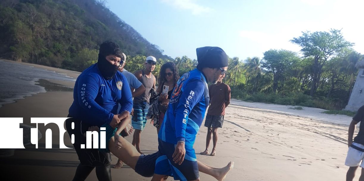 Foto: Tragedia en playa Majagual, Rivas/ TN8