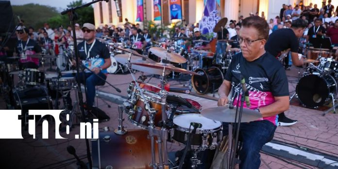 Foto: Plaza de la Revolución vibra con el Primer Festival de Percusión en Managua/TN8