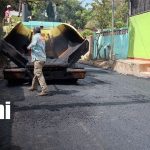 Foto: Camilo Ortega estrena calles asfaltadas/TN8