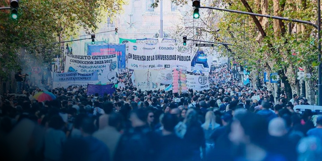 Foto: Masiva movilización en Argentina /cortesía 