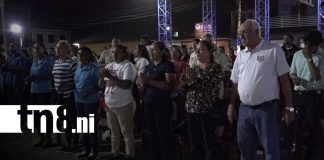 Foto: Multitudinaria jornada de oración por el invierno y las cosechas en Nandaime/TN8