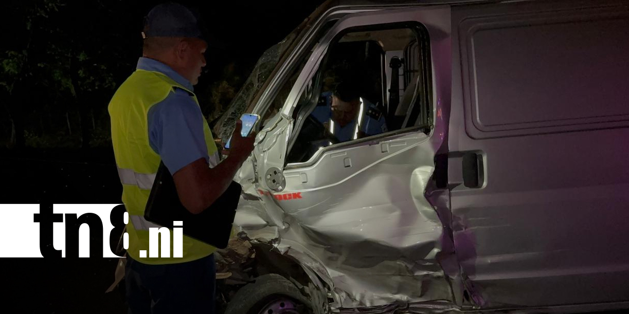 Foto: Fuerte accidente en la carretera Juigalpa – El Rama deja dos personas lesionadas/TN8