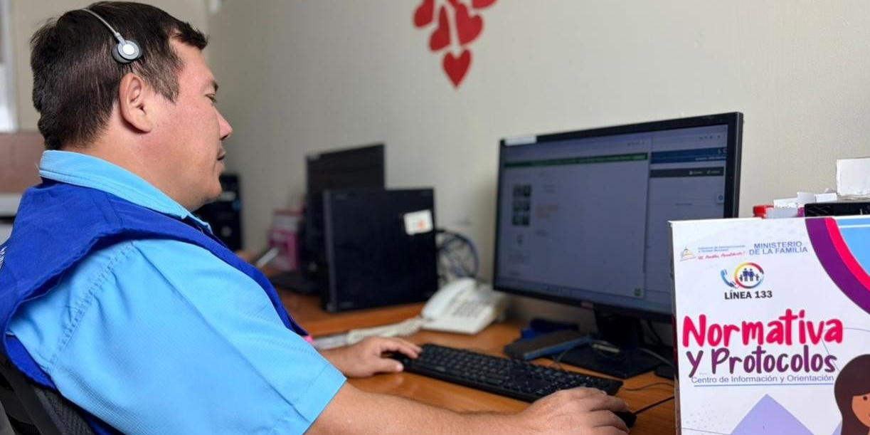 Foto: Atención familiar se fortalece con Línea 133/Cortesía