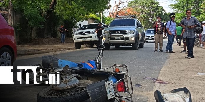 2 Foto: Accidente de tránsito deja dos motociclistas lesionados en Ocotal/TN8