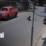 Foto: Accidente de moto en Chinandega/TN8