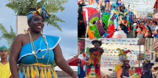 Foto: Ziari Ruiz rumbo al gran Carnaval Internacional de la Amistad /Cortesía