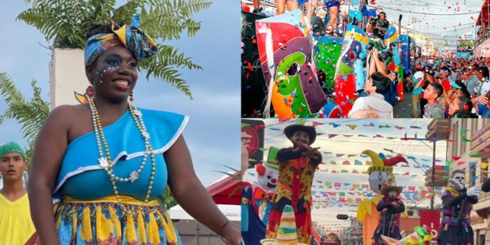 Foto: Ziari Ruiz rumbo al gran Carnaval Internacional de la Amistad /Cortesía