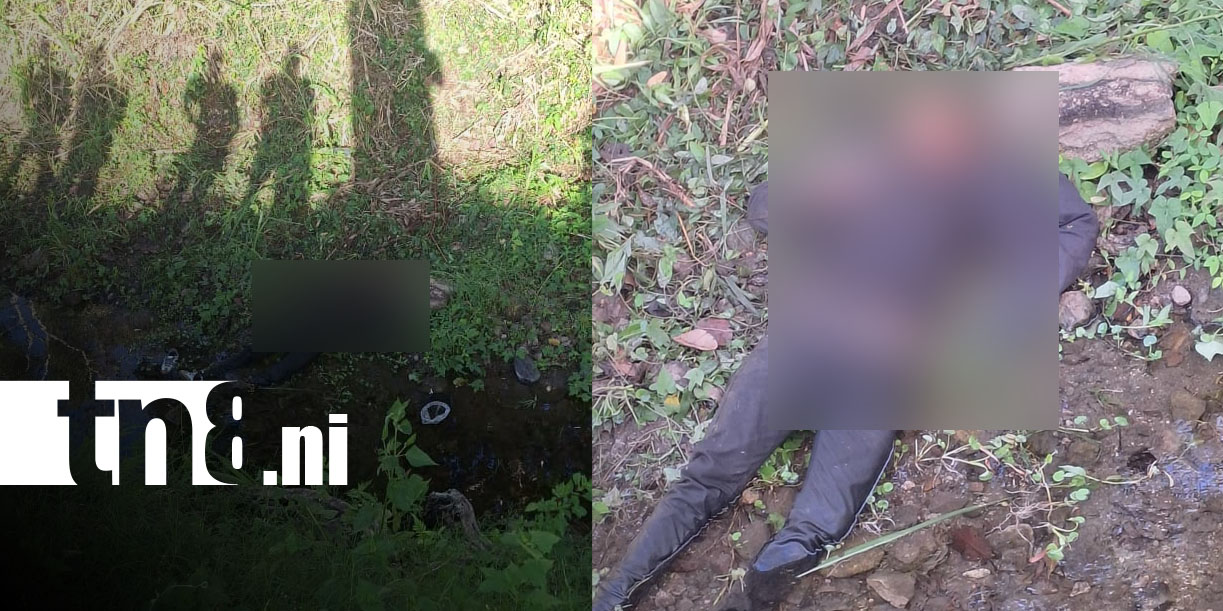 Foto: Hombre hallado muerto en Matagalpa/TN8
