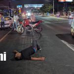 Foto: Peatón termina lesionado tras intentar cruzar carretera en Las Mercedes/TN8